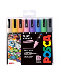 Posca PC-5M Pastel Paint Markers Medium Tip