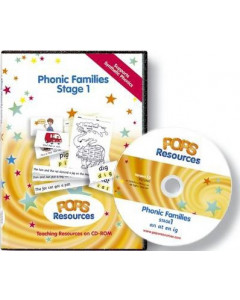 POPS Phonic Families Stage 1 on CD-ROM