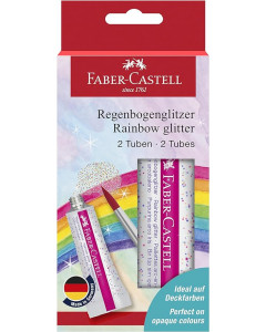 Faber Castell Rainbow Glitter - 2 Tubes