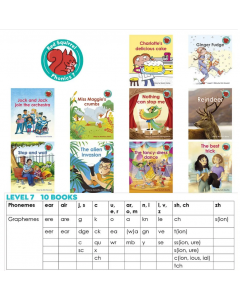 Red Squirrel Phonics Turquoise Level 7 Pack (10)
