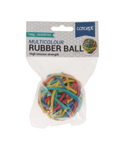 Concept 100g Rubber Ball Of Elastic Bands
