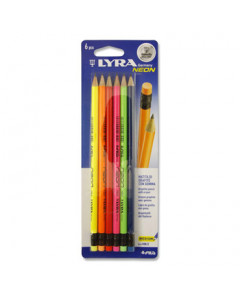 Lyra Neon Pencils 6Pk