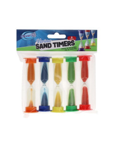 Clever Kidz 5 Pack Various Sand Timers