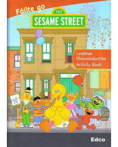 Sesame Street Activity Book Irish Practice Book 4-6years