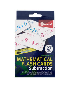 Mathematical Flash Cards - Subtraction 27 Pack