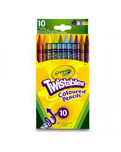 Crayola Twistable Coloured Pencils 10Pk