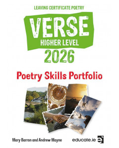Verse 2026  Higher Level Poetry Skills Portfolio Book Only
