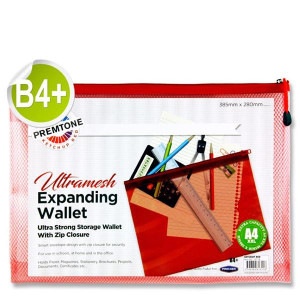 Premto B4+ Ultramesh Expanding Wallet Red