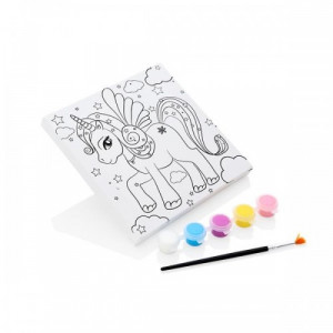 Colour in Canvas Set - Unicorn